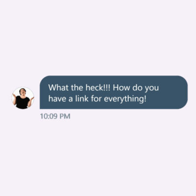 Link for everything Design